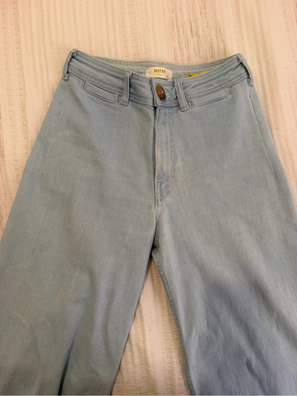 Maeve Light Blue Wide-Leg Women’s Jeans - Picture 5 of 5